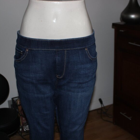Lee Denim Legging NWOT Midrise 'Dream' Jegging Skinny Pull-On Jeans 14 - Picture 3 of 9